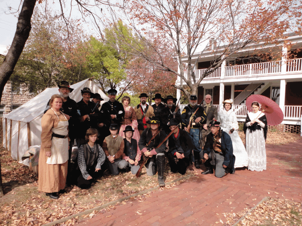 Westport MO reenactors