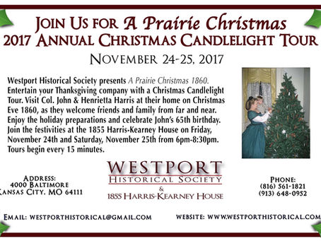 2017 Christmas Candlelight Tour: A Prairie Christmas